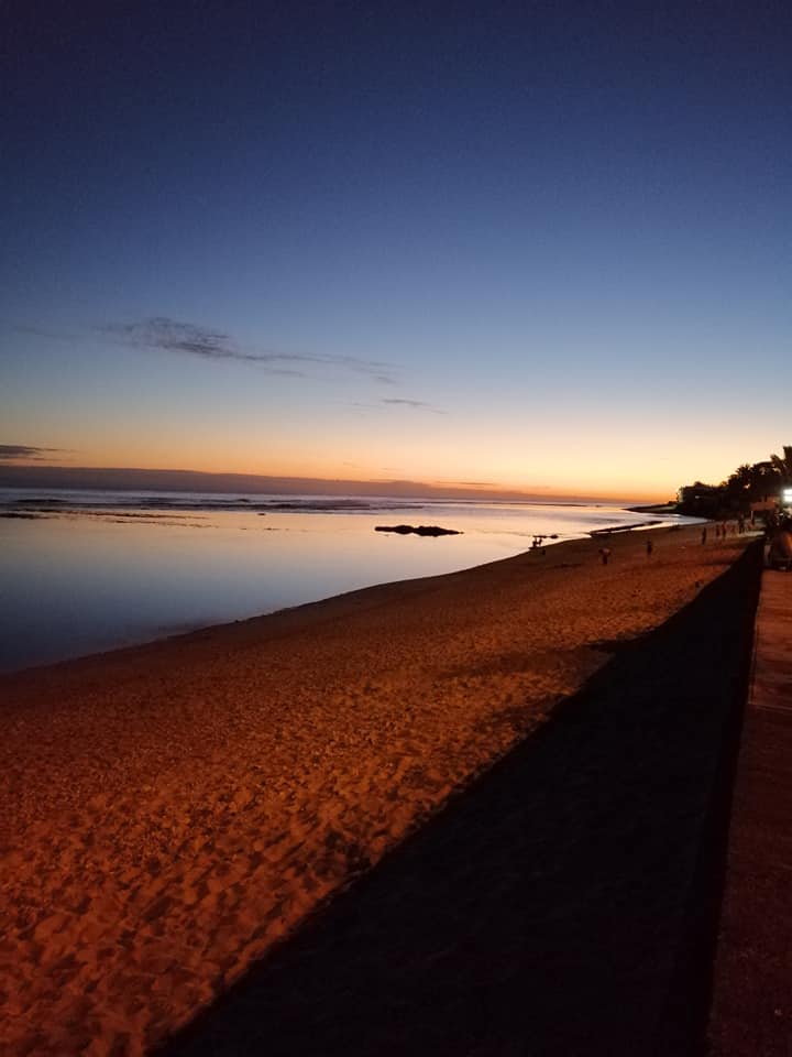 plage coucher